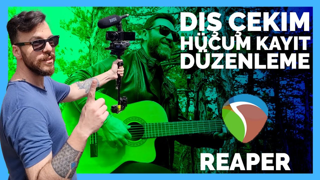 Dış Çekim Hücum Kayıt Düzenleme | Reaper ile Müzik Düzenleme | EQ - Reverb - Compressor - Limiter