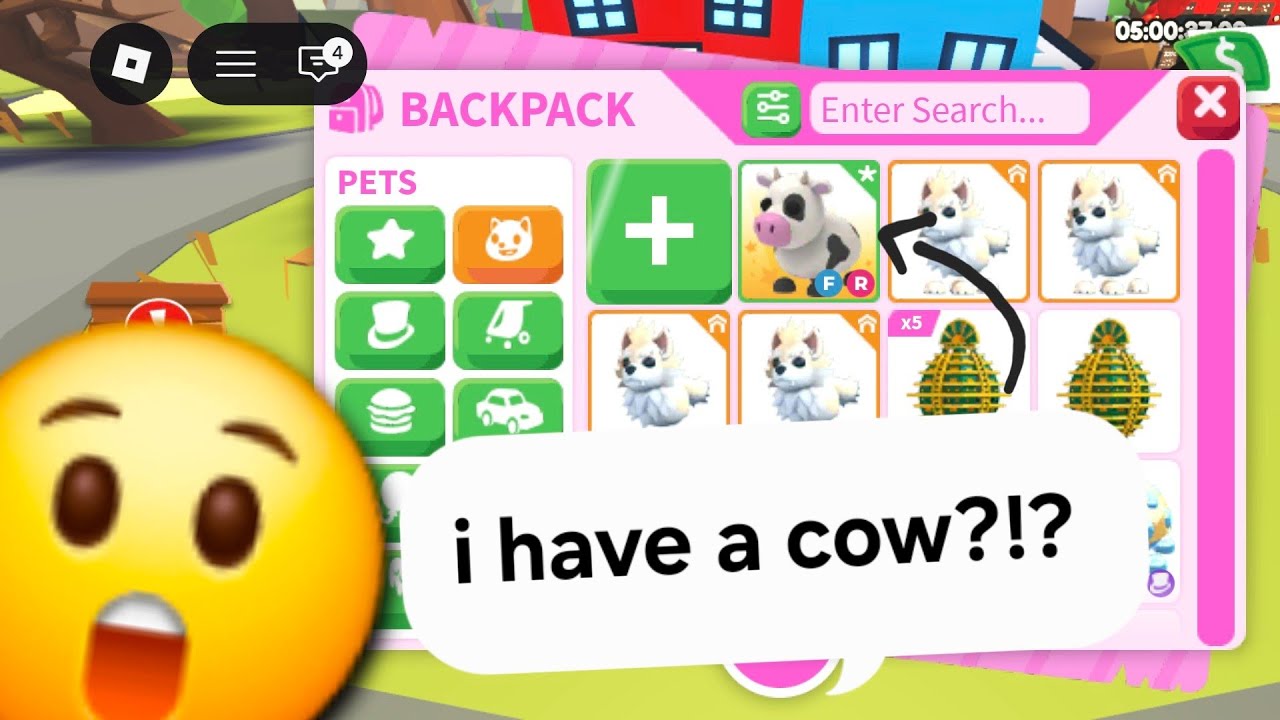 INVENTORY YOUR?!? (Adopt Me - Roblox) #adoptme #roblox #inventorytour #roleplay 