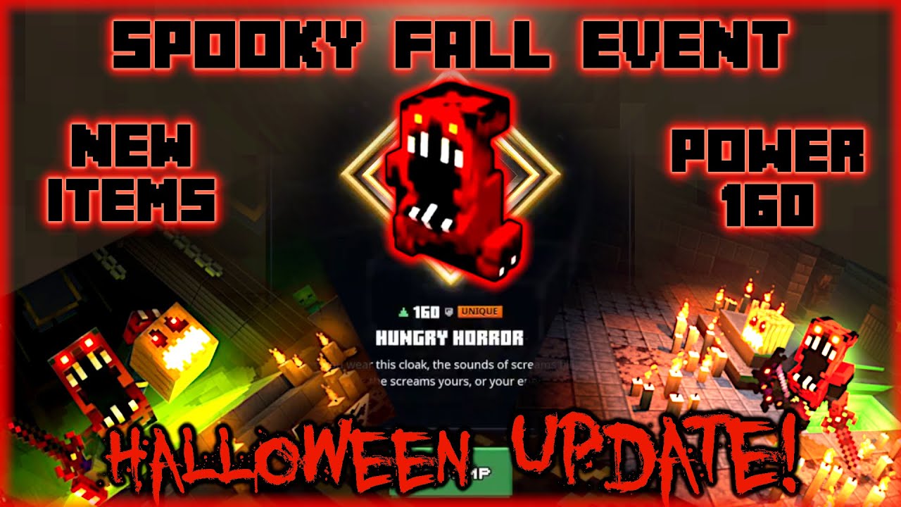 Hungry Horror Armor & POWER 160 ?! - [Spooky Falls] Event - HALLOWEEN UPDATE!