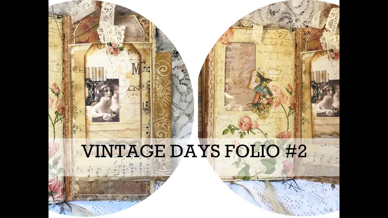 VINTAGE DAYS FILE FOLDER FOLIO & Envelopes #2