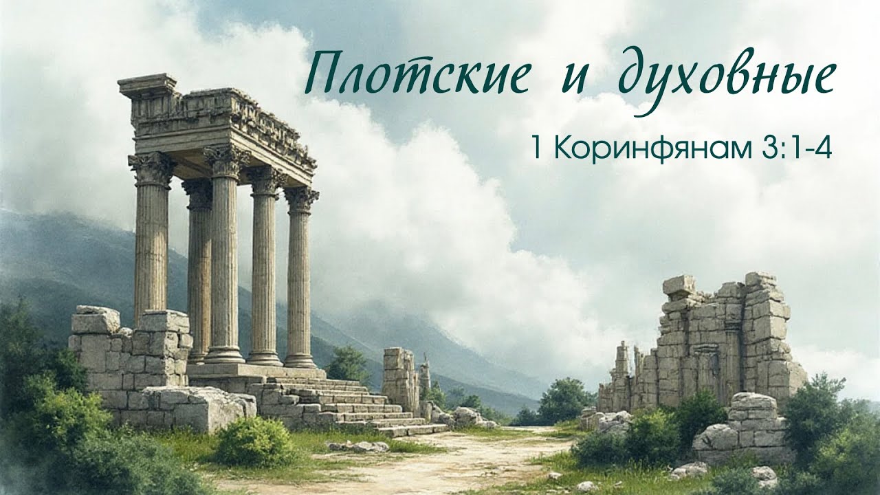 07 Плотские и духовные (1 Кор. 3:1-4)