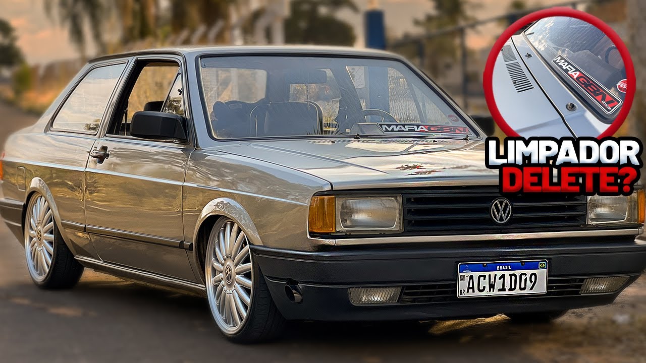 VOYAGE 88 REBAIXADO E TURBO. ZERO DEMAIS! PINTURA ORIGINAL