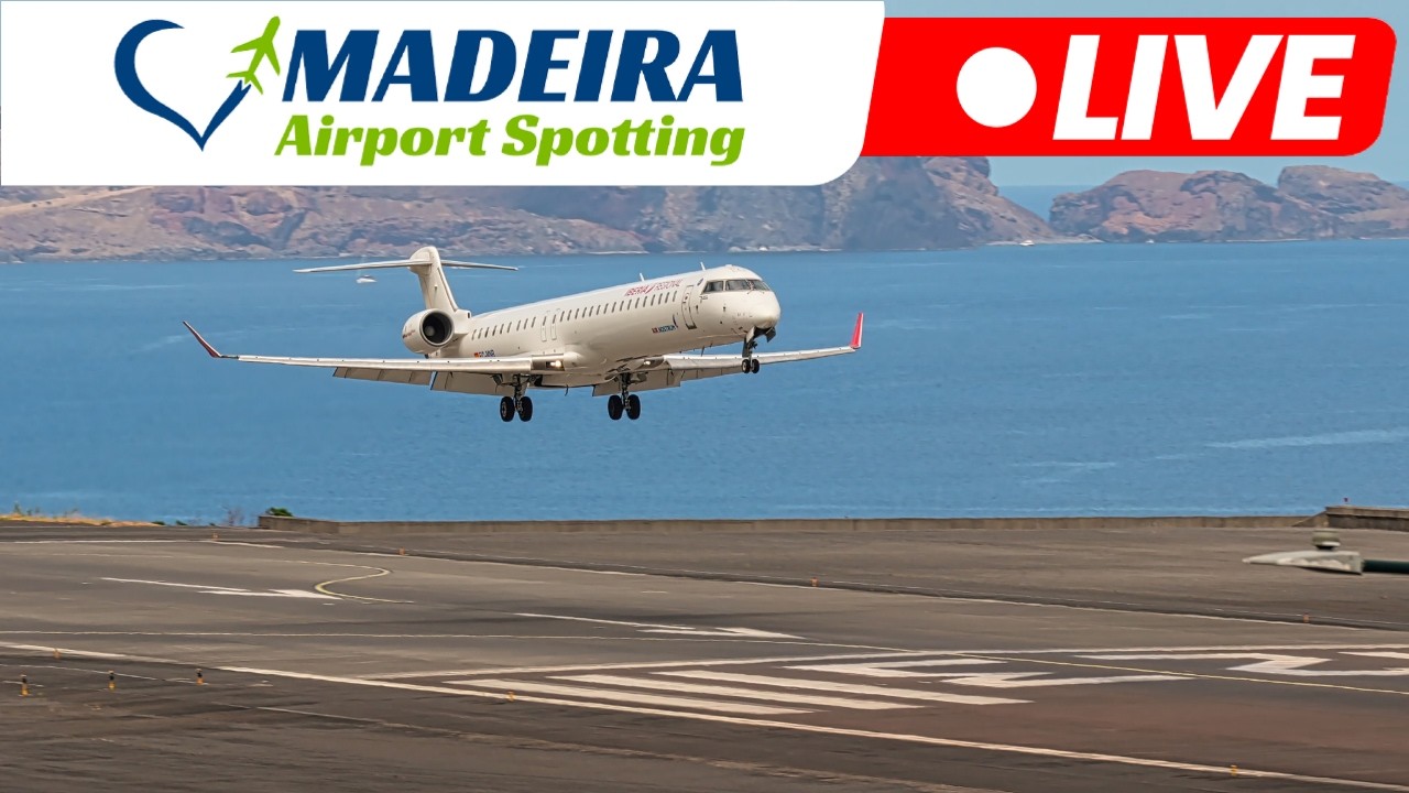 LIVE Action at Madeira Island Airport 06.10.2026