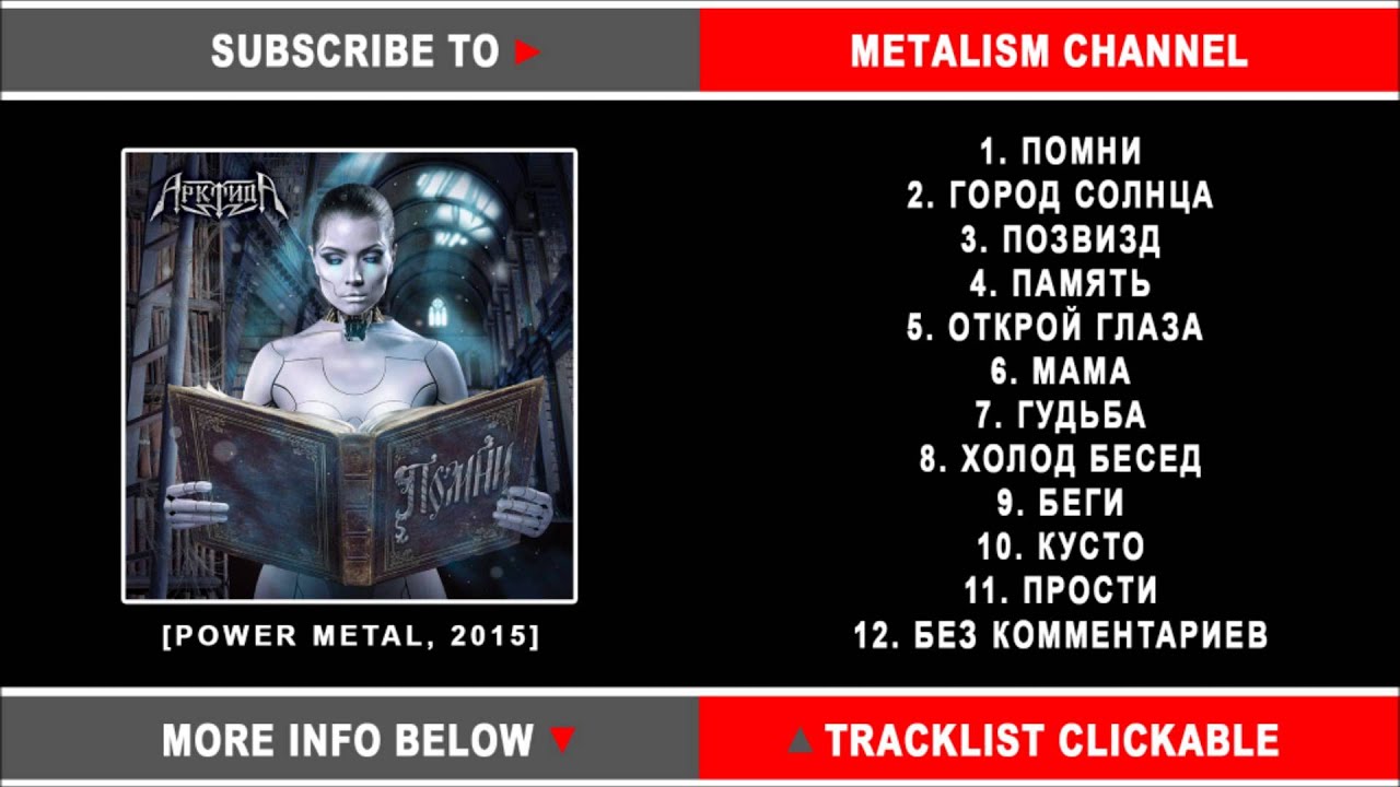 Арктида - Помни (Russian Power Heavy Metal) Full Album