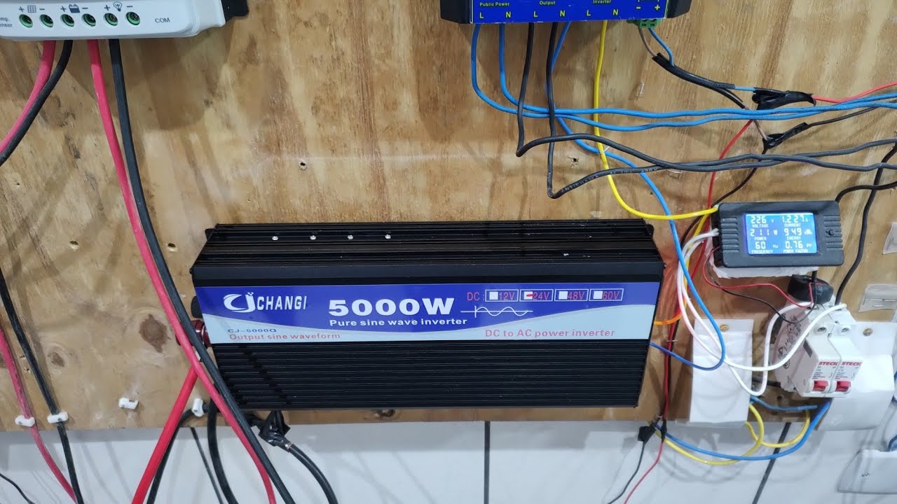 Chegou o inversor Changi, até que enfim!!