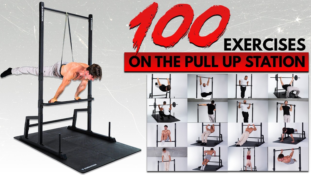 Transform Your Workout: 100 Essential Exercises with the Pull Up Station