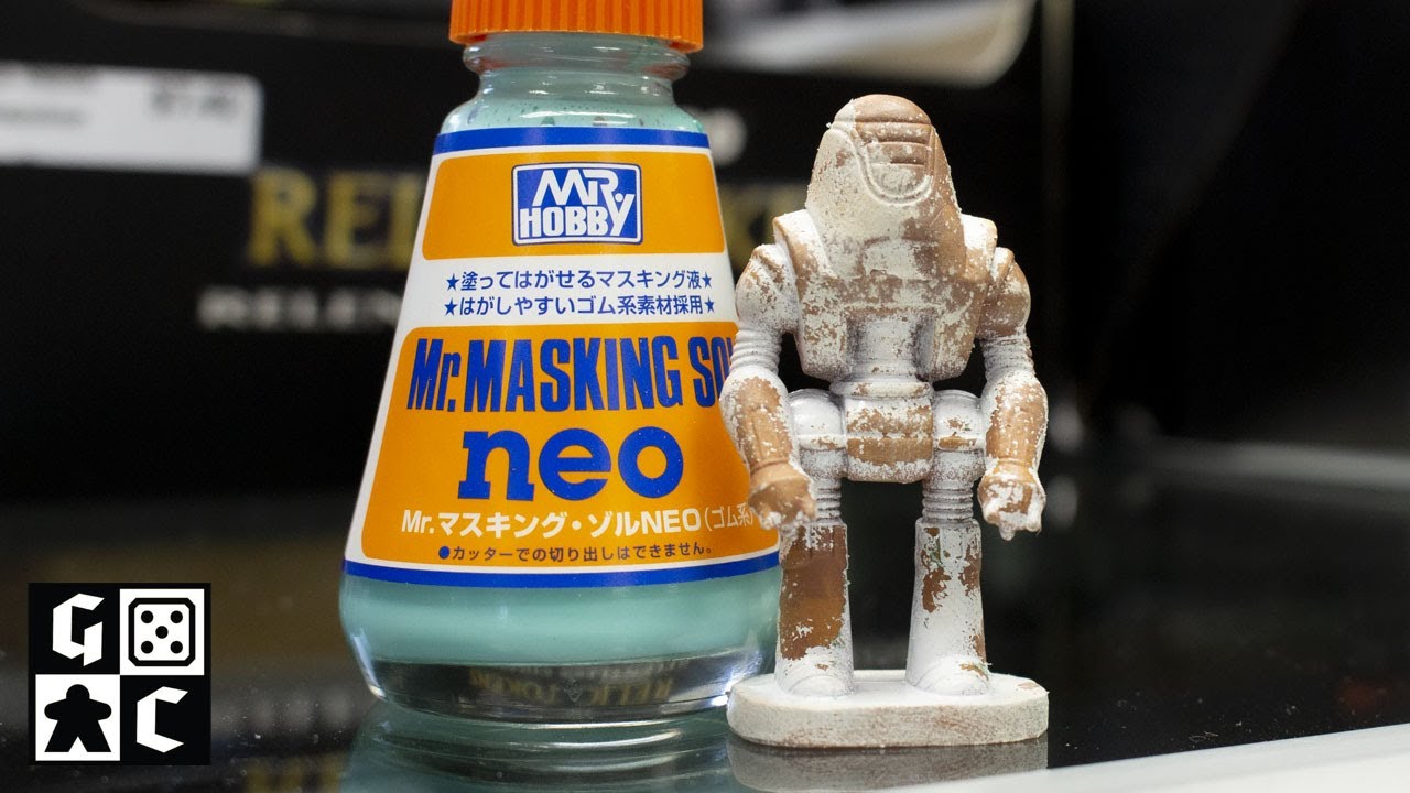 Awesome Effects with Masking Fluid! | Mr Hobby Review