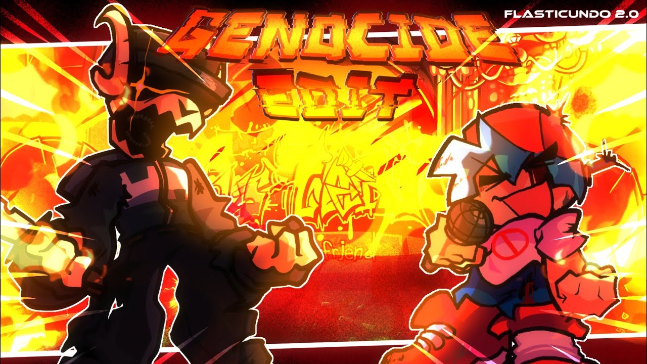 FNF vs Tabi Revival - GENOCIDE (SHADERS) | Tabi vs Boyfriend (VideoEdit+Efectos Durísimos 🗿💥💥)