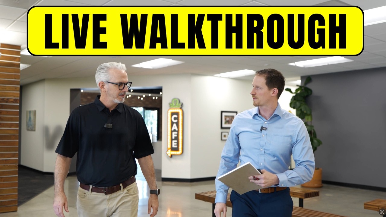Live Commercial Cleaning Walkthrough Example With OctoClean