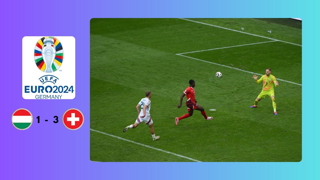 Euro 2024 Hungary vs Switzerland - Goals & Match Analysis