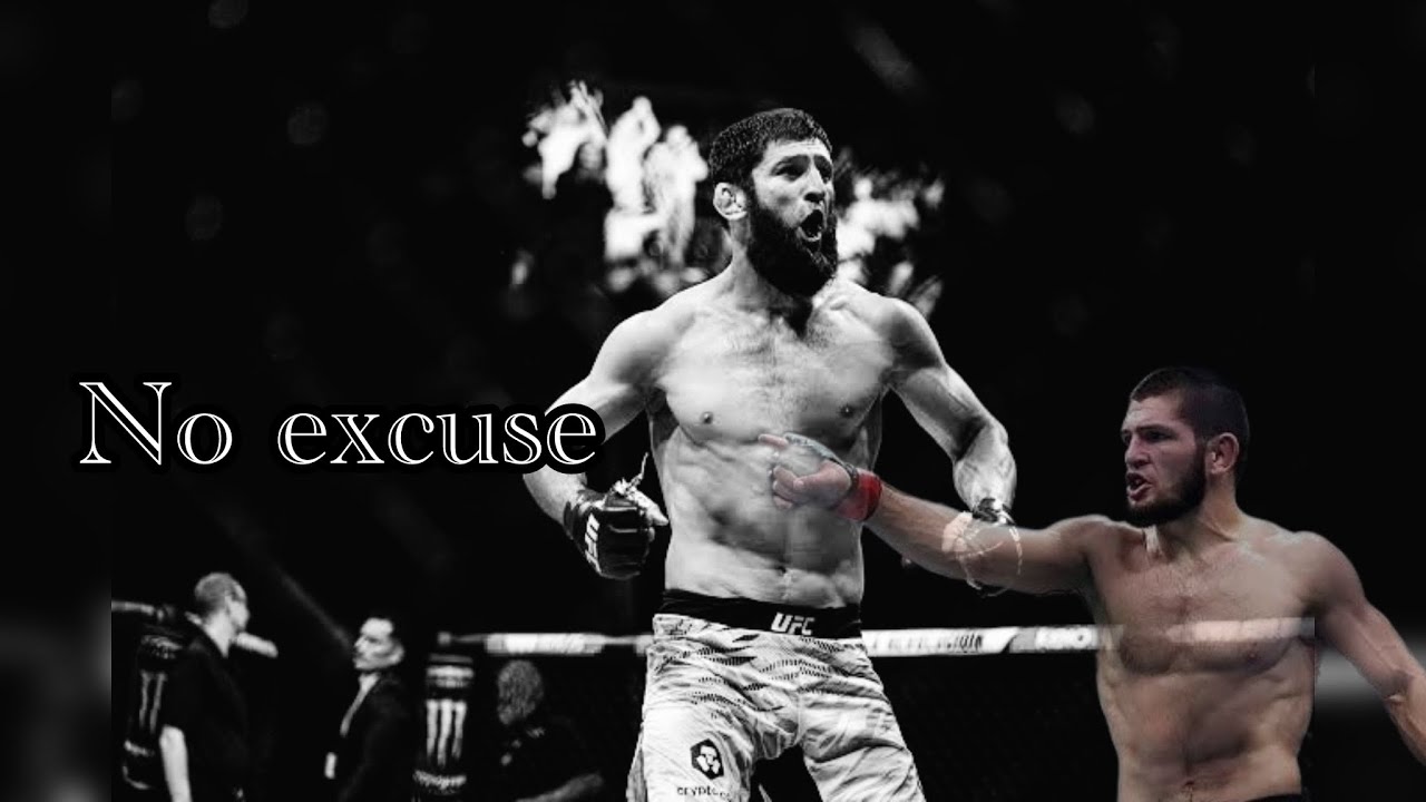 No excuse- MMA motivational sense 