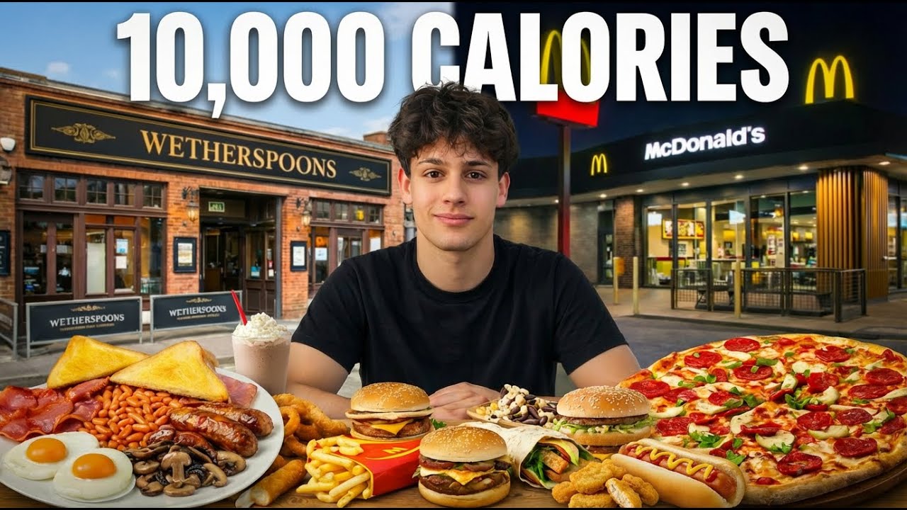 I Tried the 10,000 Calorie Challenge… But It Was a Race
