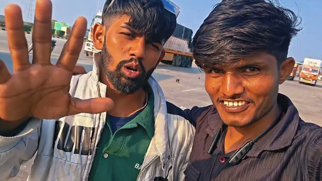 First time my friend mirch ka Hai 🚛☕