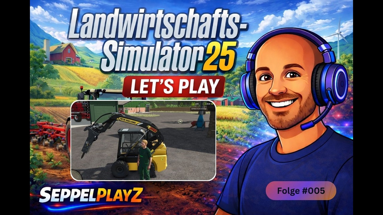 LS25 Let´s Play 🚜 Haut Beyleron 2025 🌾 #005 Ersten Auftrag abgeschlossen ✅