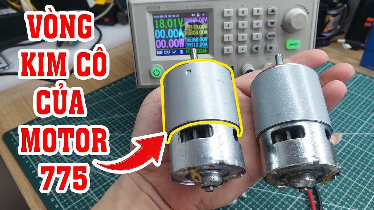 Bí mật trên motor 775 không phải ai cũng biết