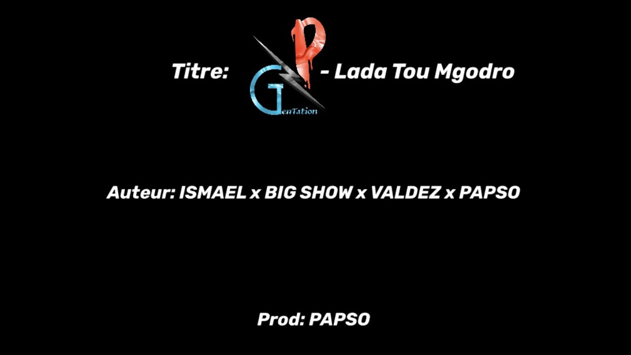 GzP - Lada Tou Mgodro (GzP Musiqueofficiel By Pap