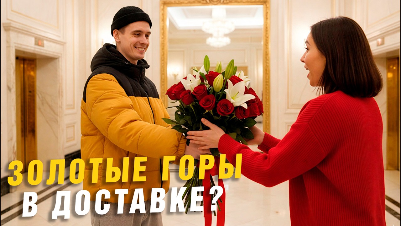 ДОСТАВКА ДЛЯ ВЛЮБЛЁННЫХ — КУРЬЕРОВ НЕ ОБИДЕЛИ!