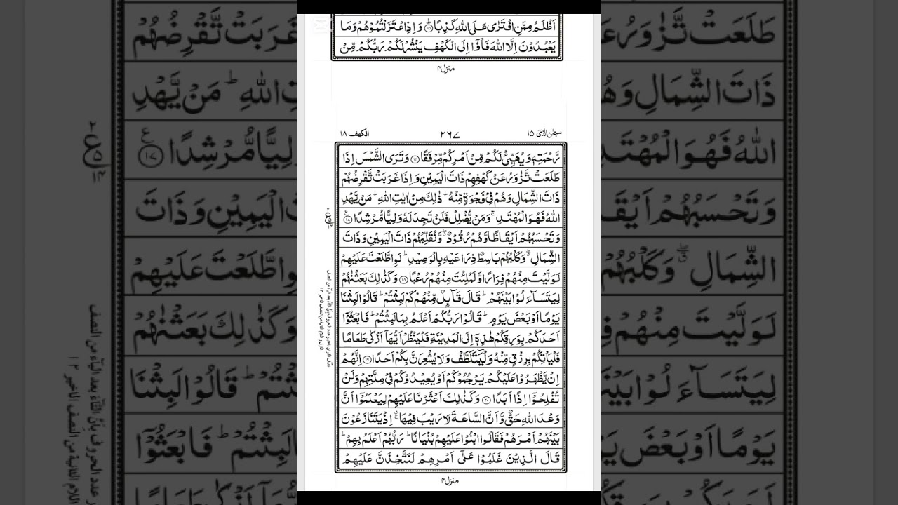 Surah Alkahaf/part 1/Allah pak is surah Mai parhny Mai hony wali tamam galtio ko maaf farmaye Ameen 