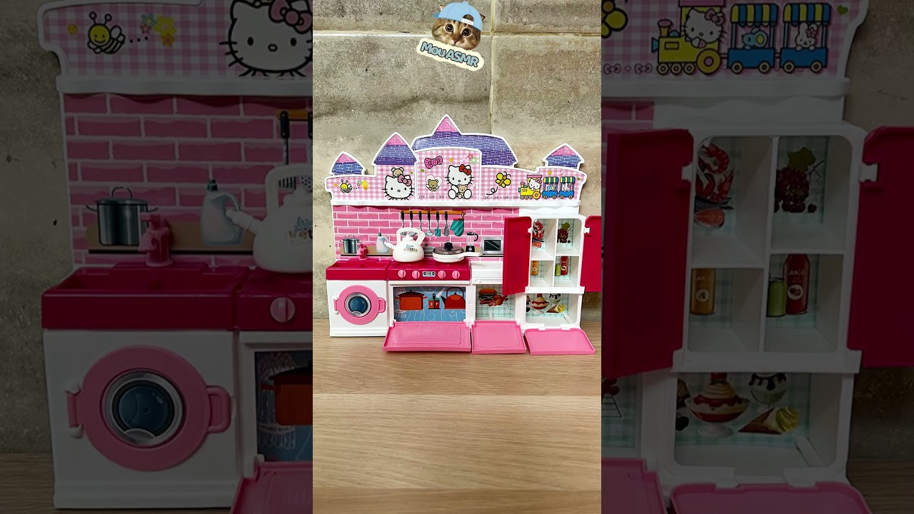 Satisfying With Unboxing & Review Miniature Kitchen Set | ASMR Video no music 