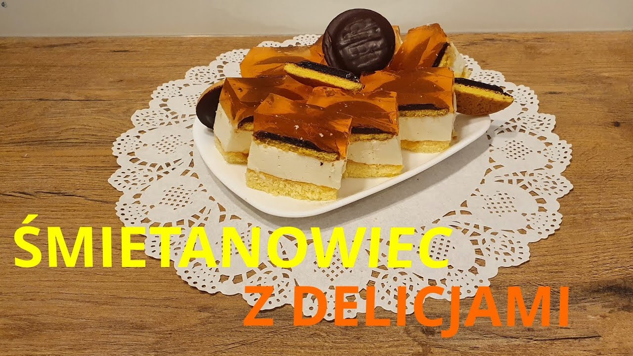 Śmietanowiec z delicjami / agatabodkuchni
