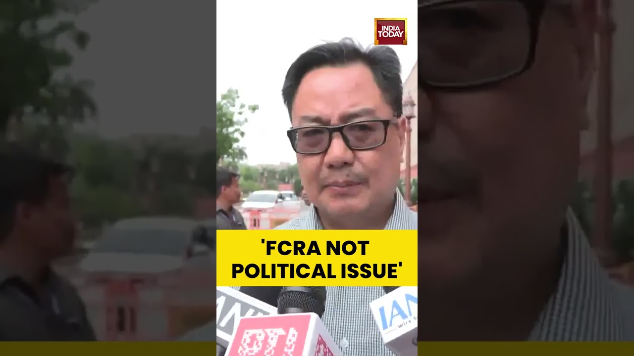 FCRA Bill Row | Kiren Rijiju Hits Back at Opposition