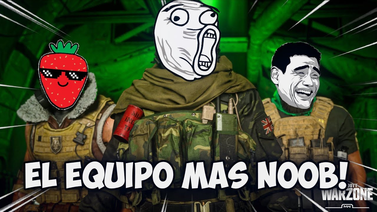 EL EQUIPO MAS NOOB en WARZONE!, MOMENTOS DIVERTIDOS (Funny Moments) - PACO TORREAR