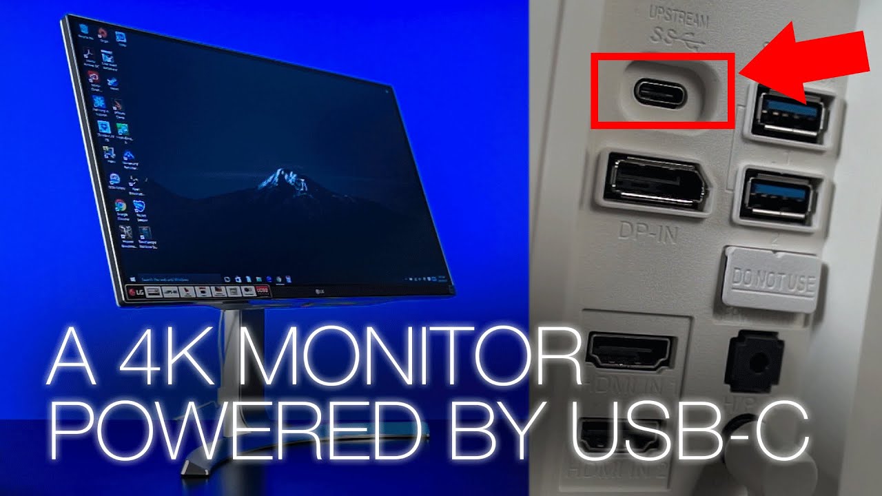LG 27UD88-W 4K Monitor Review - USB Type-C hath cometh