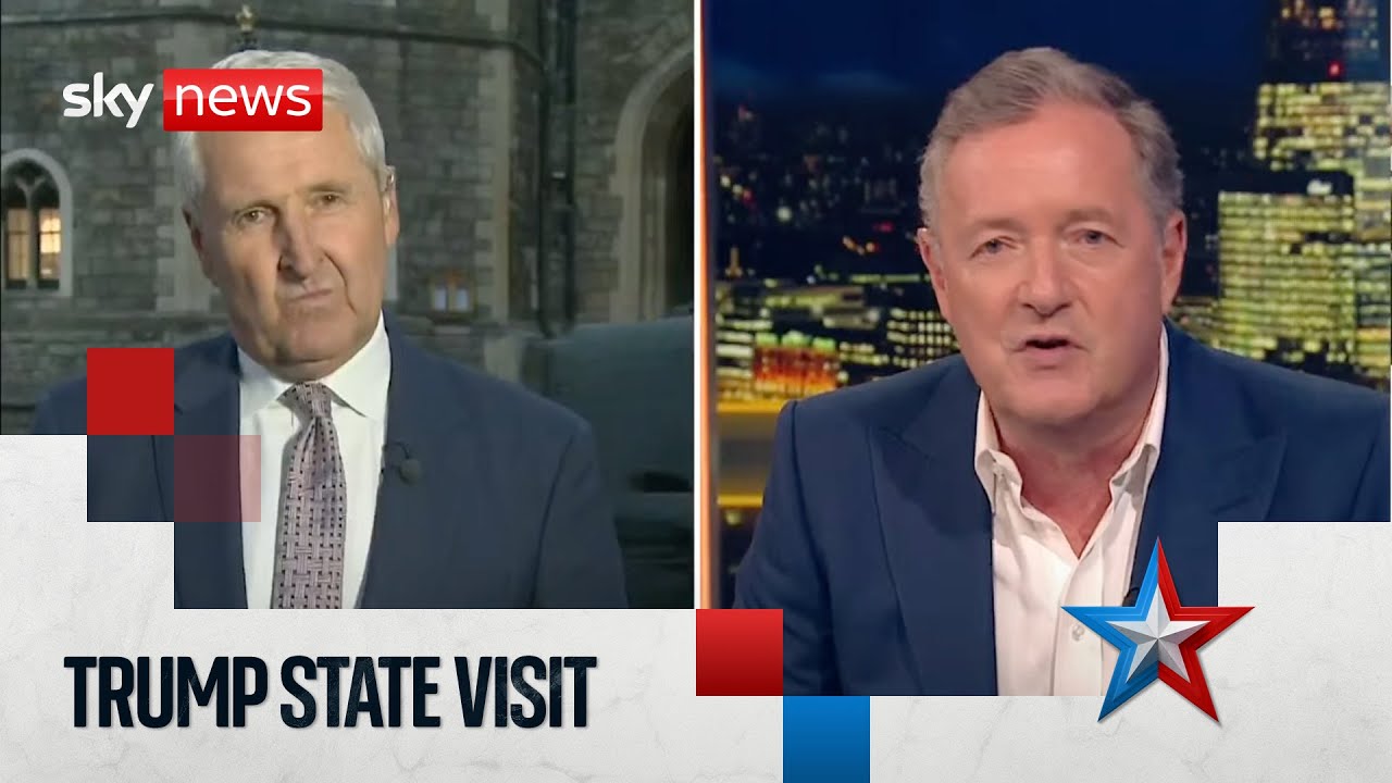 Piers Morgan reacts to Donald Trump's historic second UK state visit