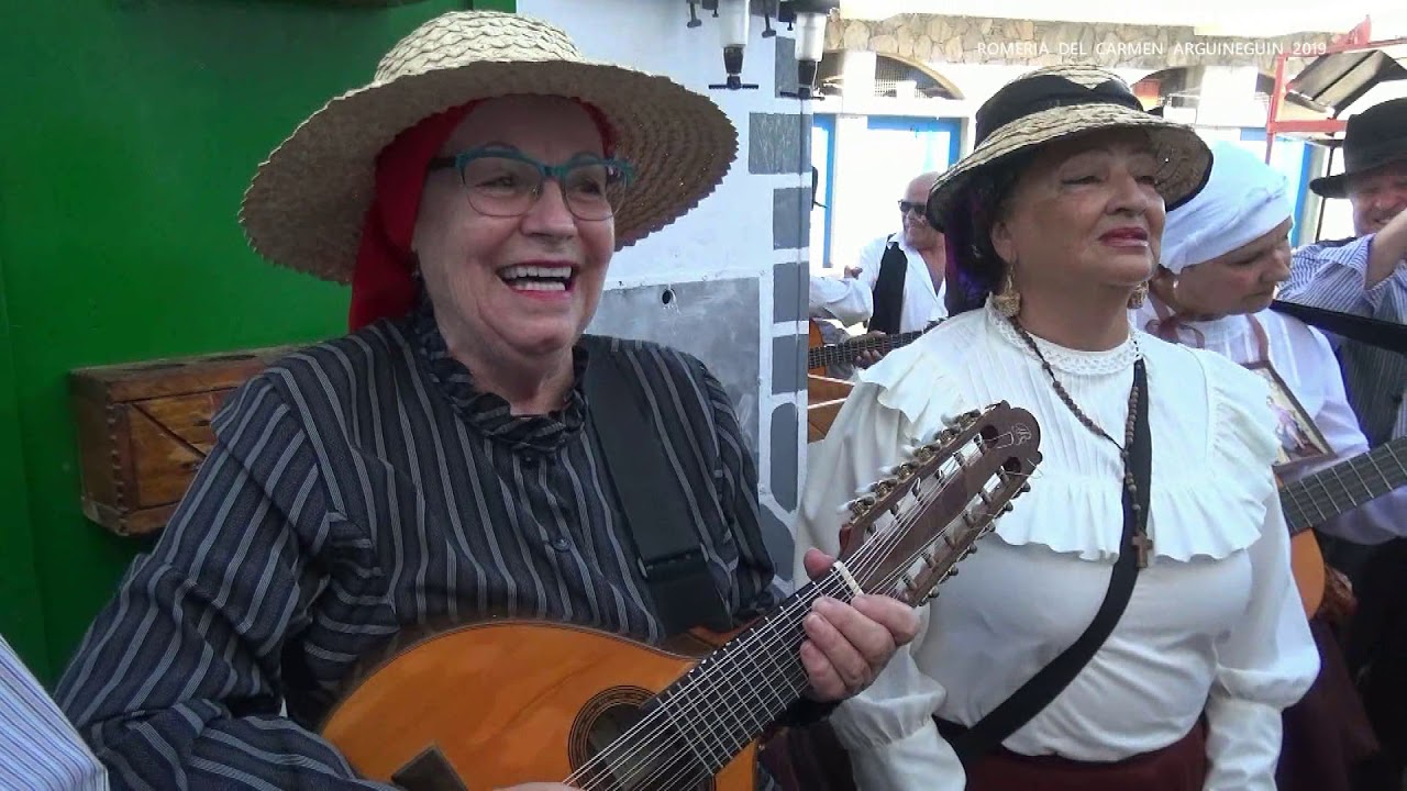 Romería Ofrenda Virgen del Carmen Arguineguín 2019 CANAL 4 TV