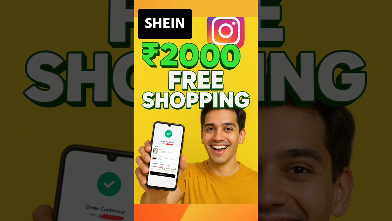 Shein ₹2000 Free Shopping 🔥 Shein Verse Android Free Shopping #shorts #viralvideo