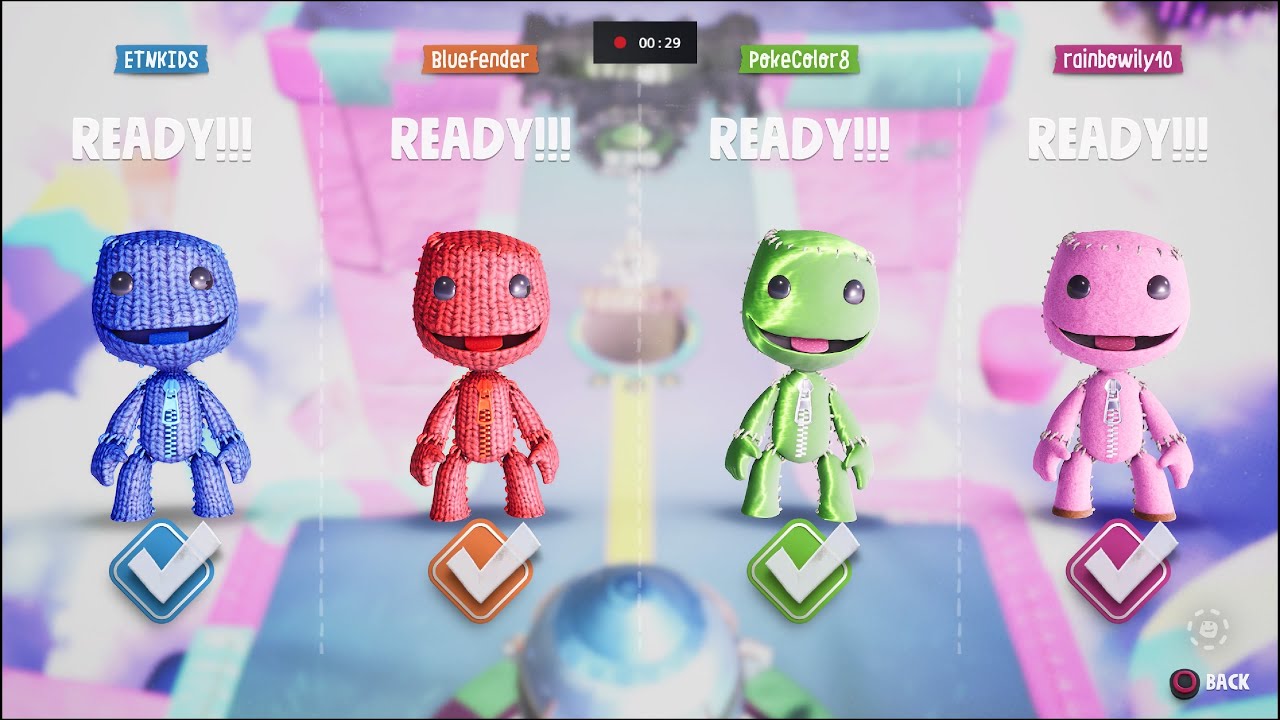 Sackboy: A Big Adventure PS5 Gameplay | 4 - Player Co-Op - Playthrough 32 Thank You (No Commentary)