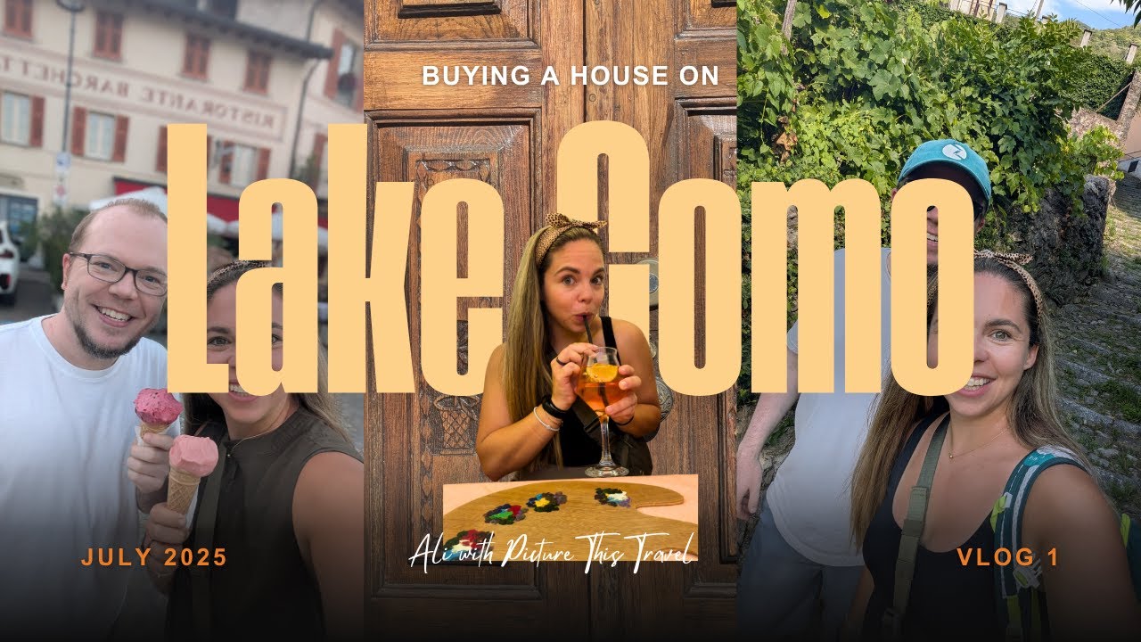 Buying a House in Lake Como, Vlog 1