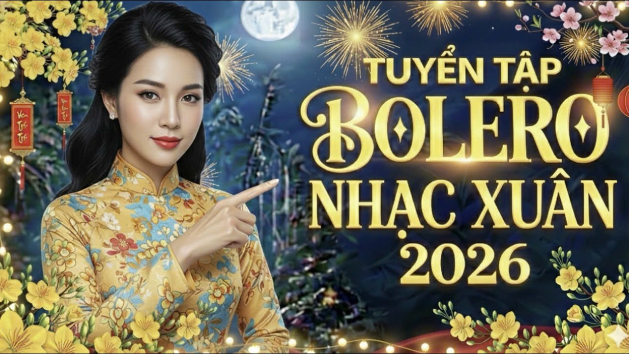 🔴 LIVE  LK Bolero Rumba Nhạc Xu&acirc;n 2026 | 🏮 - To&agrave;n B&agrave;i Mới, Kh&ocirc;ng Lặp - Giai Điệu Đ&oacute;n Lộc Đầu Năm