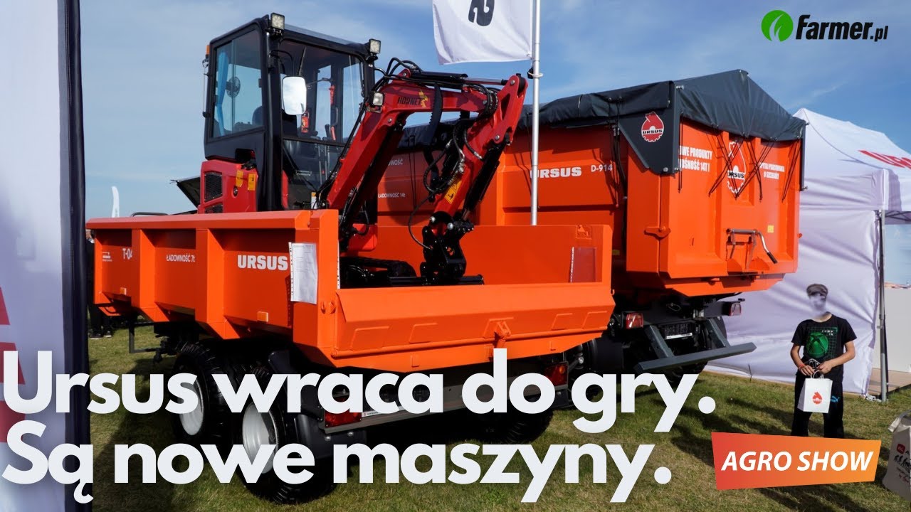Ursus wraca do gry. Będą nowe ciągniki, są już nowe maszyny | Farmer.pl