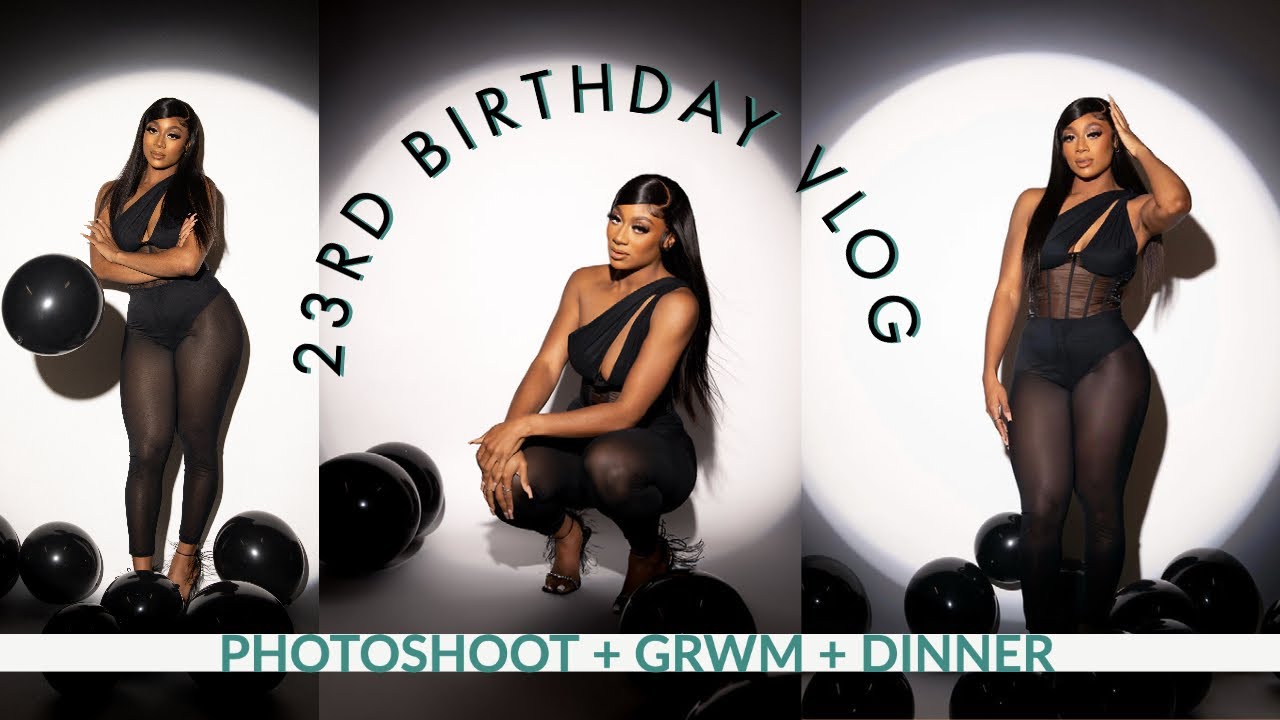 MY 23RD BIRTHDAY VLOG | Photoshoot + GRWM