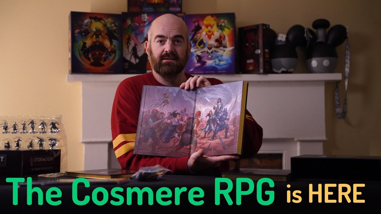 Brandon Sanderson's Cosmere RPG is HERE! Let's open it!