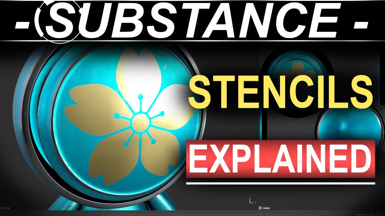 Substance Painter: Stencils & Projections (EXPLAINED)
