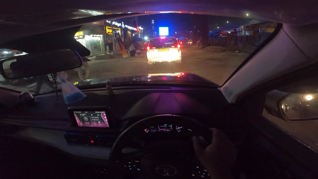 Night Drive in Bangalore | Tata Punch ASMR (Part 2) | Manyata Tech Park to KR Puram (Sept 17, 2025)