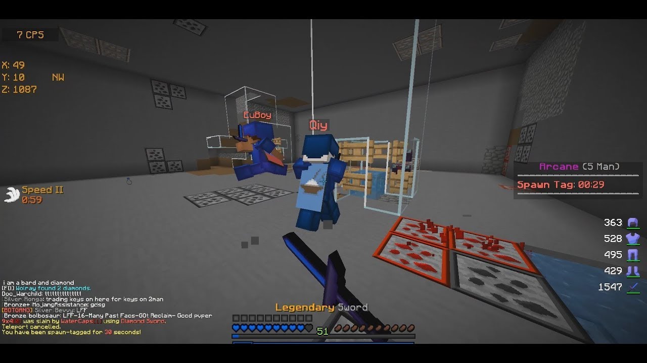 WE MADE A RICH FACTION RAIDABLE ON SOTW + BEST GANK WIN - Arcane [1] (Minecraft PvP)