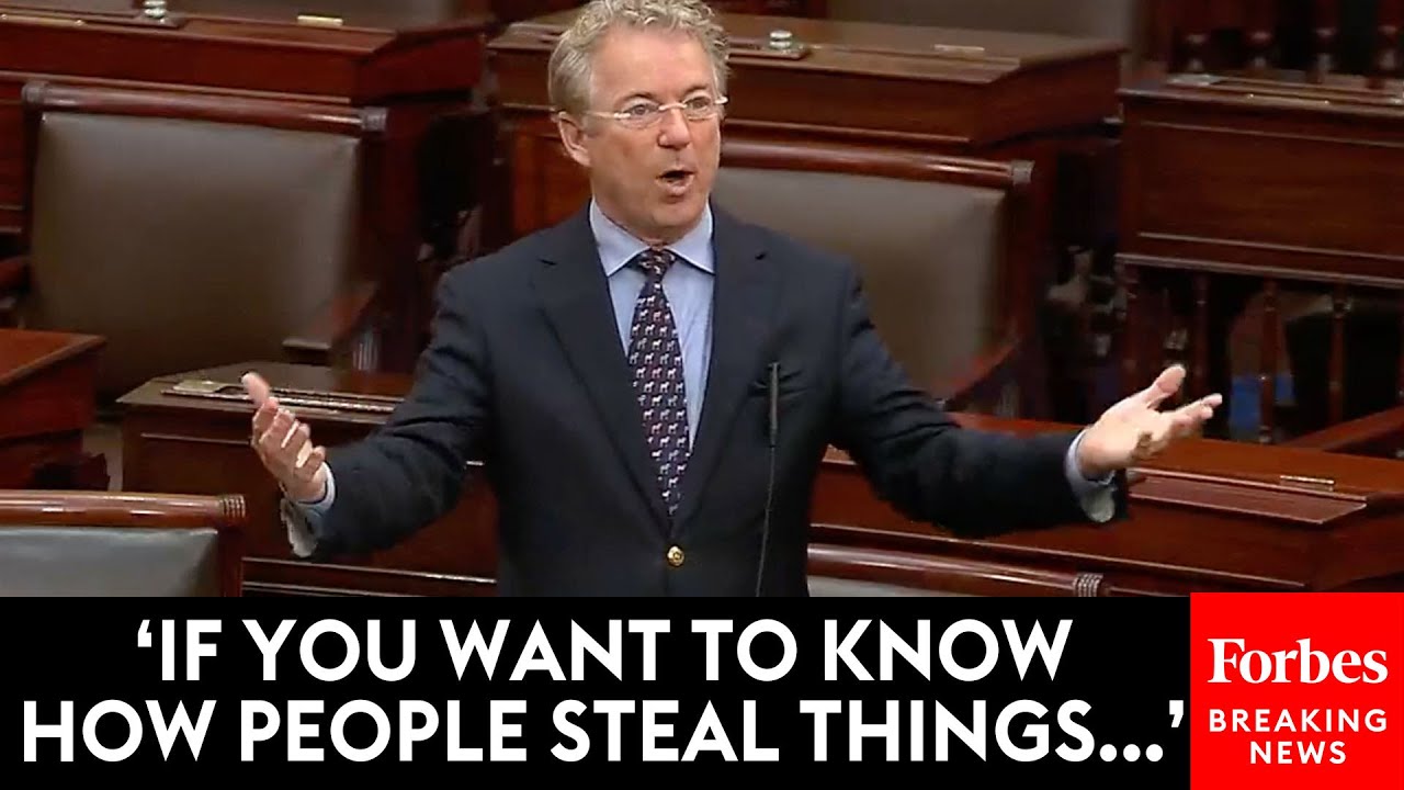Rand Paul Details Waste And Fraud In Govt Spending In Blistering Tirade Before Funding Bill Passes