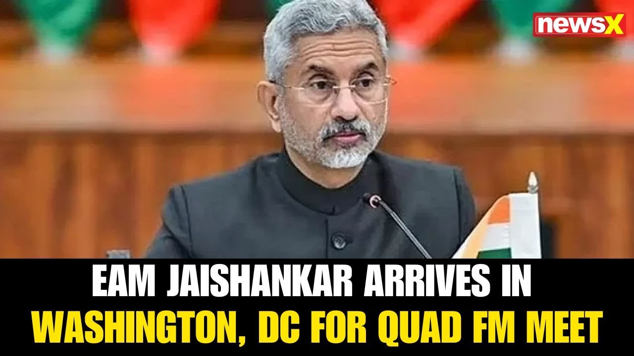 Quad Meeting 2025: EAM Jaishankar arrives in Washington, DC | NewsX