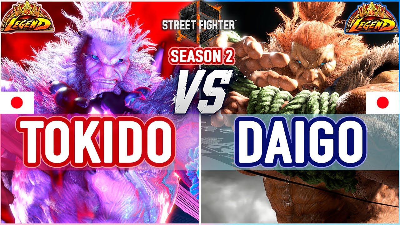 SF6 🔥 Tokido (Akuma) vs Daigo (Akuma) 🔥 SF6 High Level Gameplay