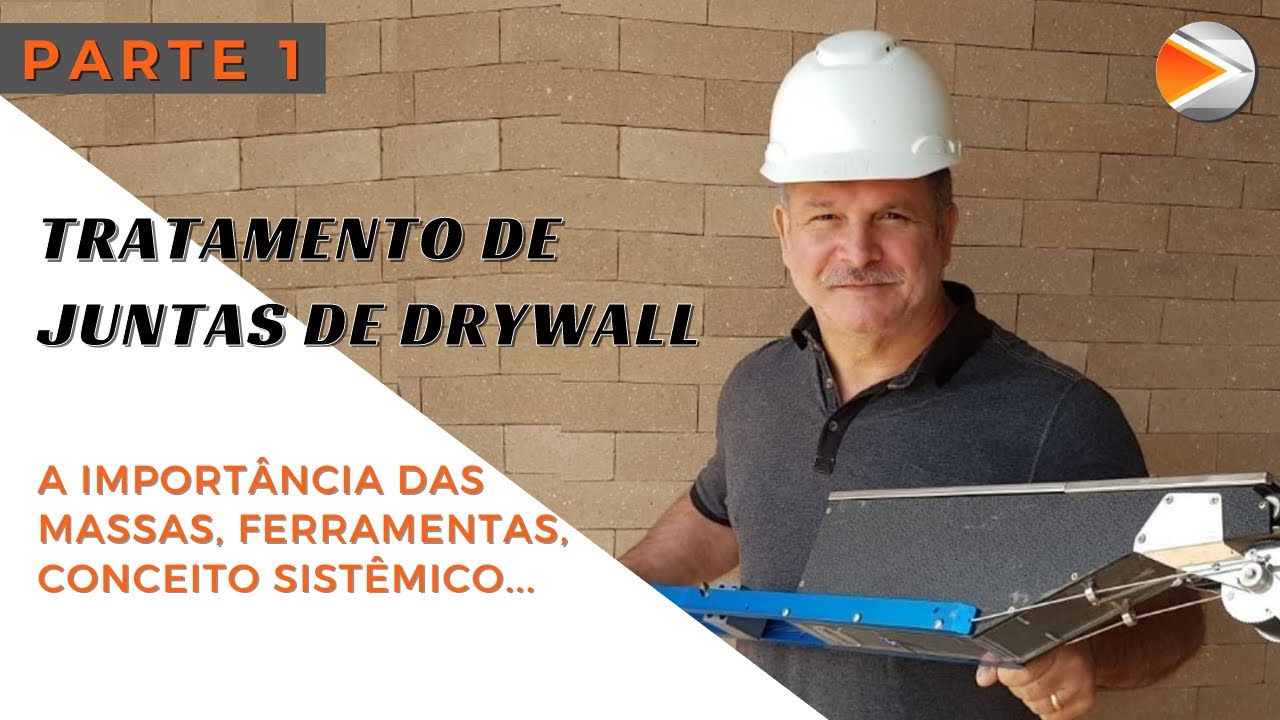 PARTE 1, DRYWALL, CONCEITO SISTÊMICO DO TRATAMENTO DAS JUNTAS