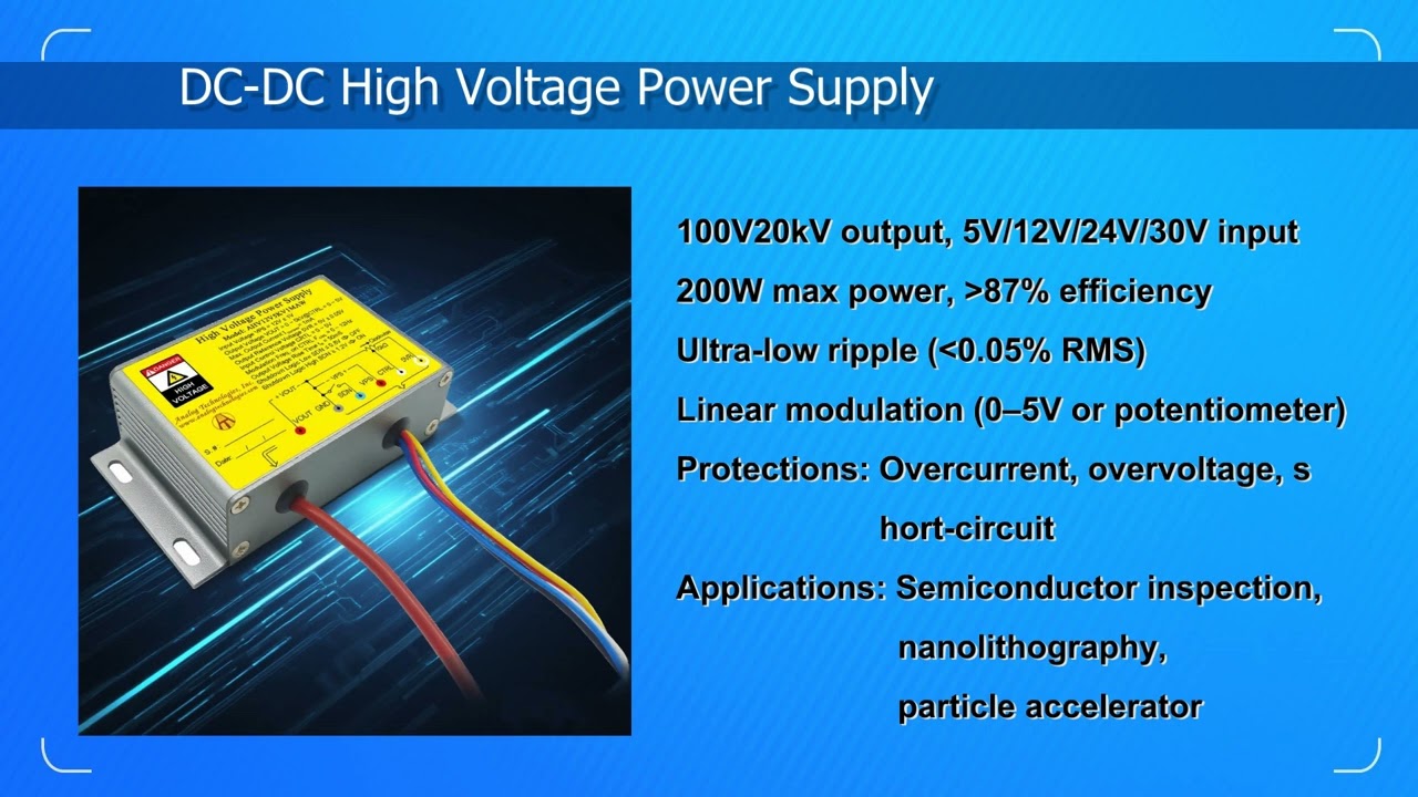 How to Choose High Voltage Power Supplies?