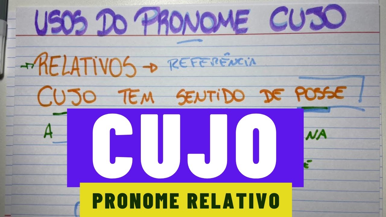 Pronome relativo CUJO