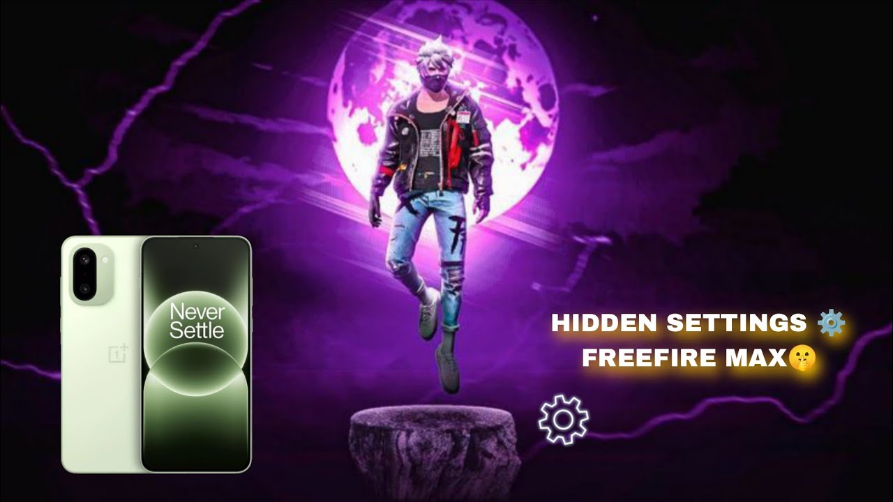 ONEPLUS 15R  HIDDEN SETTINGS ⚙️🪽 FREEFIRE MAX HEADSHOT BEST PHONE FOR GAMING 🥶 #ONEPLUS15R
