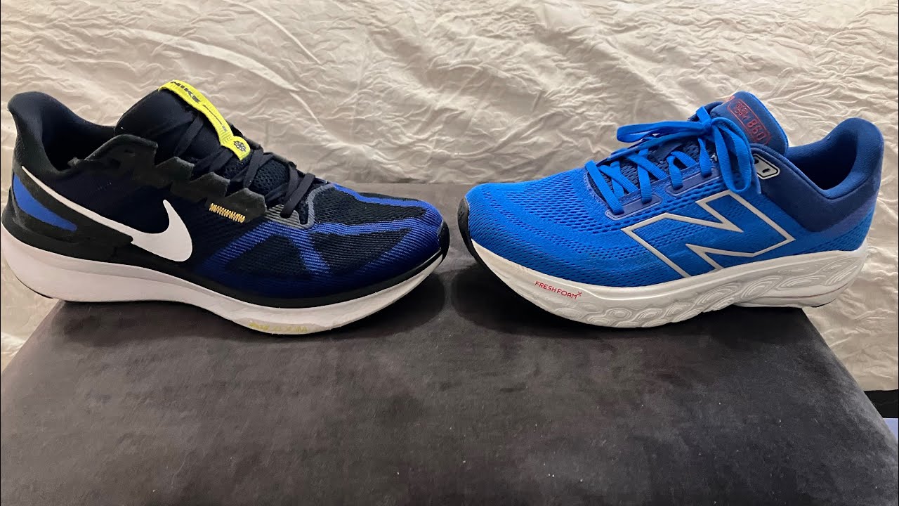 Nike Structure 25 vs New Balance 860 v14