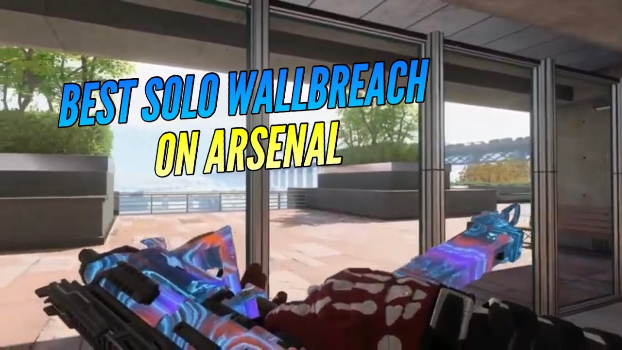 Best Solo Wallbreach on Arsenal | Black Ops 4 Glitches