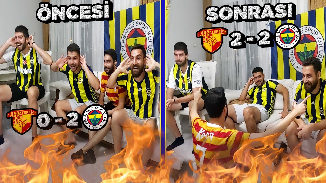 KANARYA ÜZÜLDÜ ASLAN GÜLDÜ ! GÖZTEPE - FENERBAHÇE MAÇI TEPKİ VİDEOSU #fenerbahçe