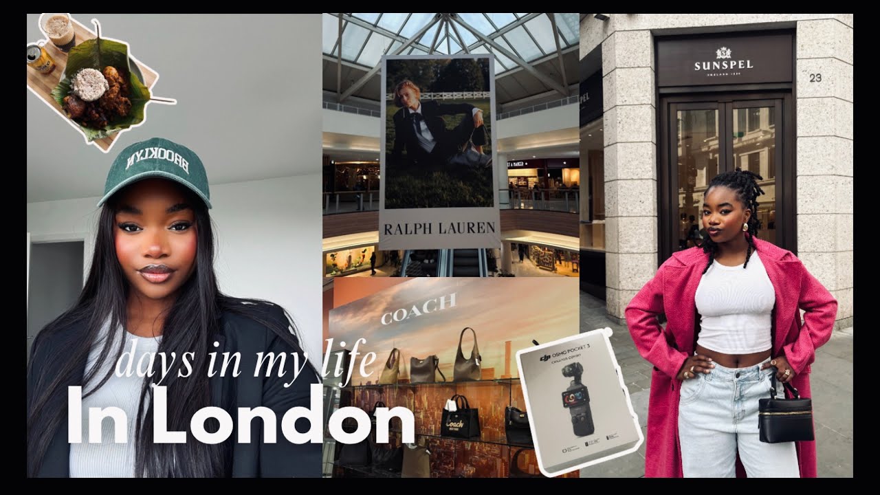 Living And Working In London | Days In My Life | Trying Out The DJI Osmo Pocket 3 camera 🏡📹💌 #london